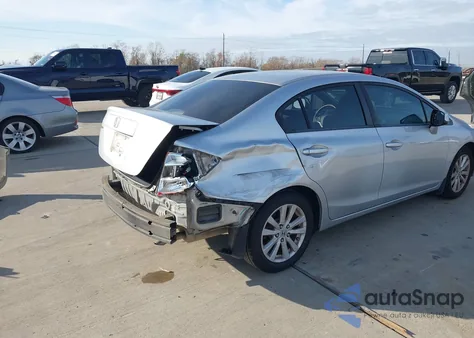 2012 Honda Civic Ex from USA, damaged, VIN 19XFB2F80CE065827